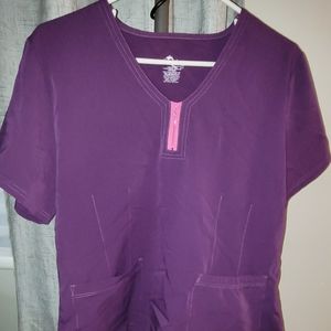 Purple Scrub Set, XL-Reina